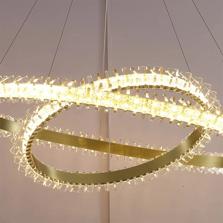 Gold Chandelier Light
